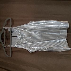 AQUA spahetti strap tank L